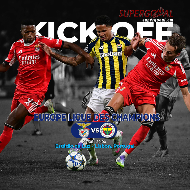 Benfica – Fenerbahçe : duel de titans en Ligue des Champions